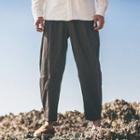 Chinese-style Straight-cut Pants