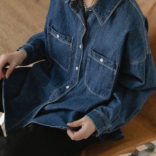 Long-sleeve Denim Long-sleeve Shirt