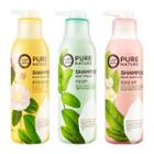 Happy Bath - Pure Natural Shampoo 420ml (3 Types) Silky Smoothing