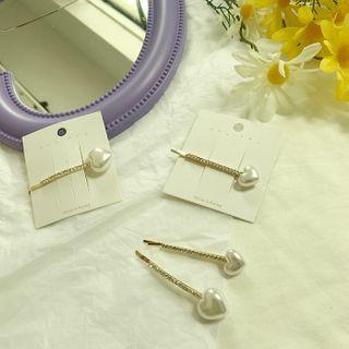 Heart Hair Clip / Set