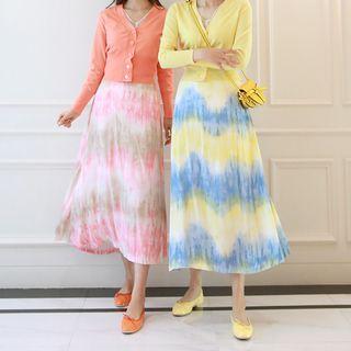Tie-dye Maxi Skirt