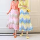 Tie-dye Maxi Skirt