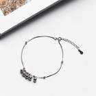 925 Sterling Silver Bead Anklet 925 Silver - As Shown In Figure - One Size