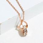 Chain Necklace 1609 - Rose Gold - One Size