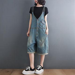 Double Strappy Pocket Jumpsuit