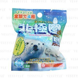 Daiso - Arctic Animals Bath Ball 1 Pc - Random Color