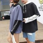 Couple Matching Long-sleeve Mock Two-piece Top