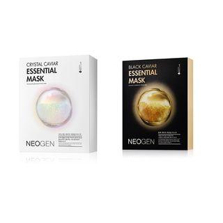 Neogen - Dermalogy Essential Mask Set - 2 Types Black Caviar