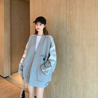 Printed Single Breasted Jacket