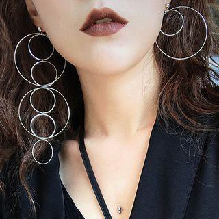Asymmetrical Hoop Earring