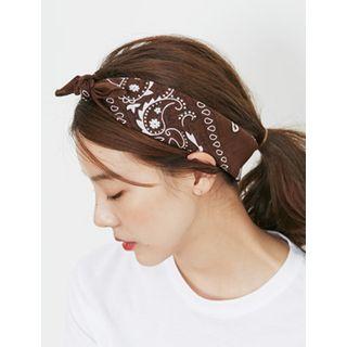 Patterned Cotton Handkerchief