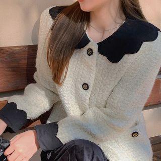 Ruffle Button Jacket