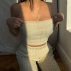 Patterned Knit Tube Top