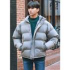 Zip-up Puffer Jacket In 11 Colors