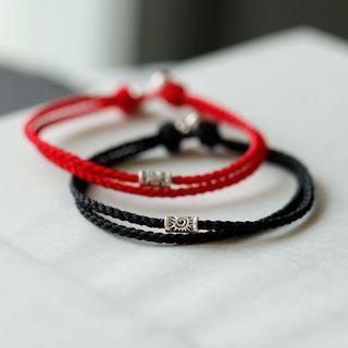 Sterling Silver Layered String Bracelet