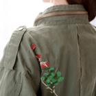 Floral Embroidered Safari Jacket