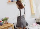 Suspender A-line Skirt
