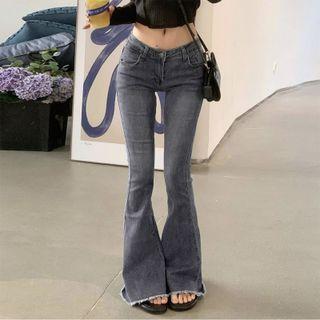 Low Waist Boot-cut Jeans