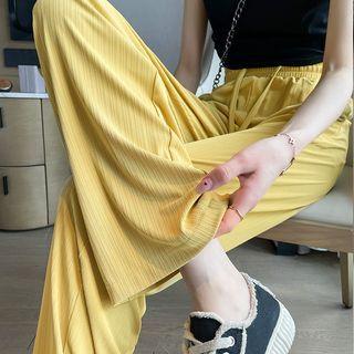 Knit Wide Leg Pants (various Designs)