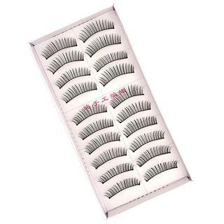 Set Of 10 Pairs: False Eyelash #128
