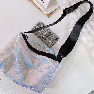 Sequined Hobo Bag