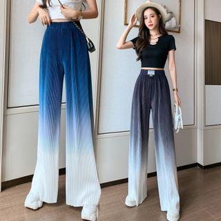 Wide Leg Gradient Pants