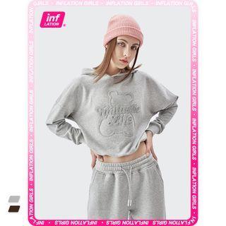Reflective Cartoon-print Hoodie