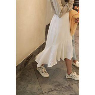 Dip-back Long Mermaid Skirt