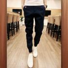 Gather Cuff Straight Fit Pants