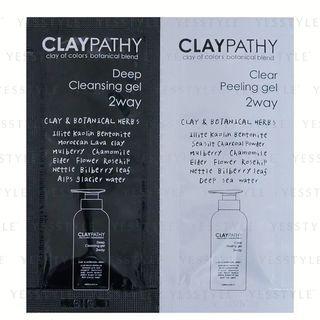 Claypathy - Cleansing & Peeling Trail Set 1 Set