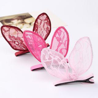 Rabbit Ear Lace Hair Clip