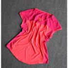 Cap-sleeve V-neck Sports Top