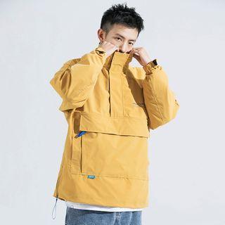 Long-sleeve Pocket Pullover