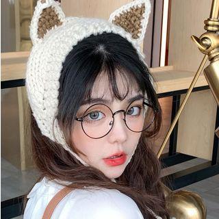 Cat Ear Knit Earmuff