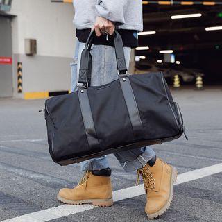 Water Proof Boston Bag Black - M