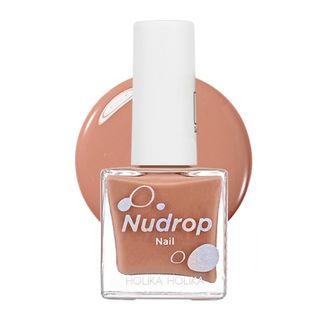 Holika Holika - Piece Matching Nails Nudrop Collection - 4 Colors #br08 Camel Nude
