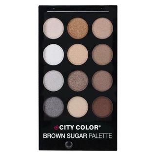 City Color  - Brown Sugar Eye Shadow Palette, 1pc 1pc