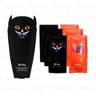 Loretta - Devil Black Shampoo & Treatment Trial Set: Shampoo 10ml X 3 + Treatment 10g X 3 6 Pcs
