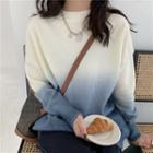 Gradient Sweater Gradient Blue - One Size