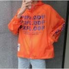 Lettering Light Windbreaker