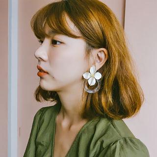 Flower Ring Earrings