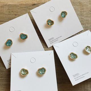 Irregular Shell 925 Sterling Silver Earring
