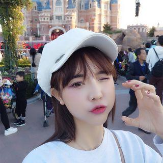 Pompom Panel Beret