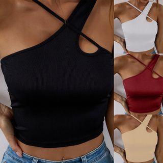 Halter Crop Tube Top