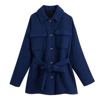 Single-breasted Shirt Jacket