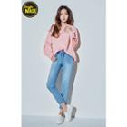 Slit Detail-sleeve Pullover