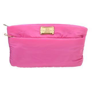 Nylon Zip Pouch Pink - One Size