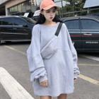 Set: Oversized Sweatshirt + Sling Bag