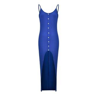 Spaghetti Strap Maxi Sheath Dress
