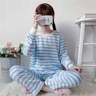 Set: Striped Sweatshirt + Pants